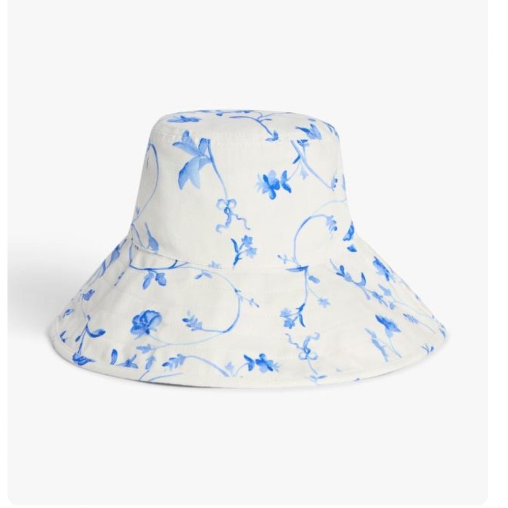 Hill House Home Blue Botanical Bucket Hat